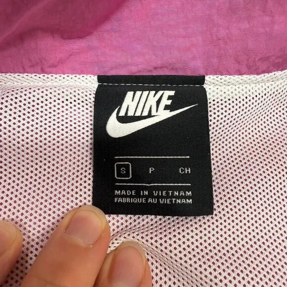 ✅Womens S Nike Icon Clash Track Jacket Windbreaker Colorblock Drawstring Waist - Picture 3 of 13